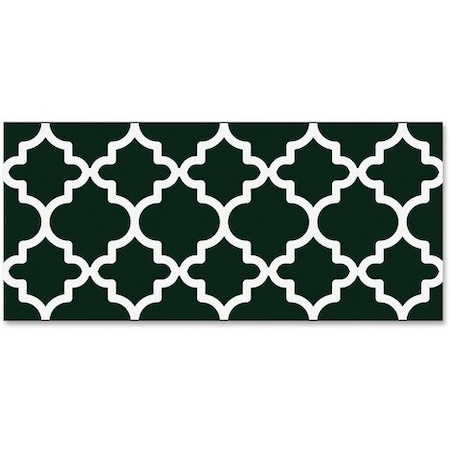 Trend Enterprises Border, Moroccan, 35-3/4ft Wx2-3/4inH, BK/W TEP85170